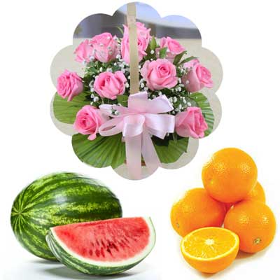 "Fruits N Flowers Combo - MD08 - Click here to View more details about this Product